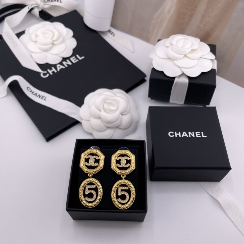 Ch*el earrings
